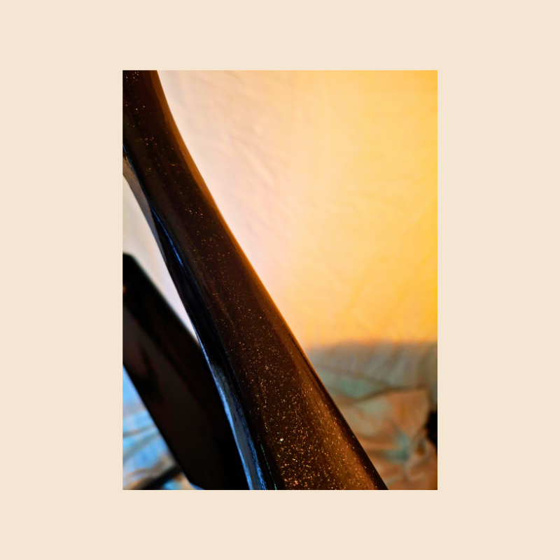 Valet de chambre vintage de marque Formax, ornement couronne fleurie dorée à l'or fin 23 carats – Image 5